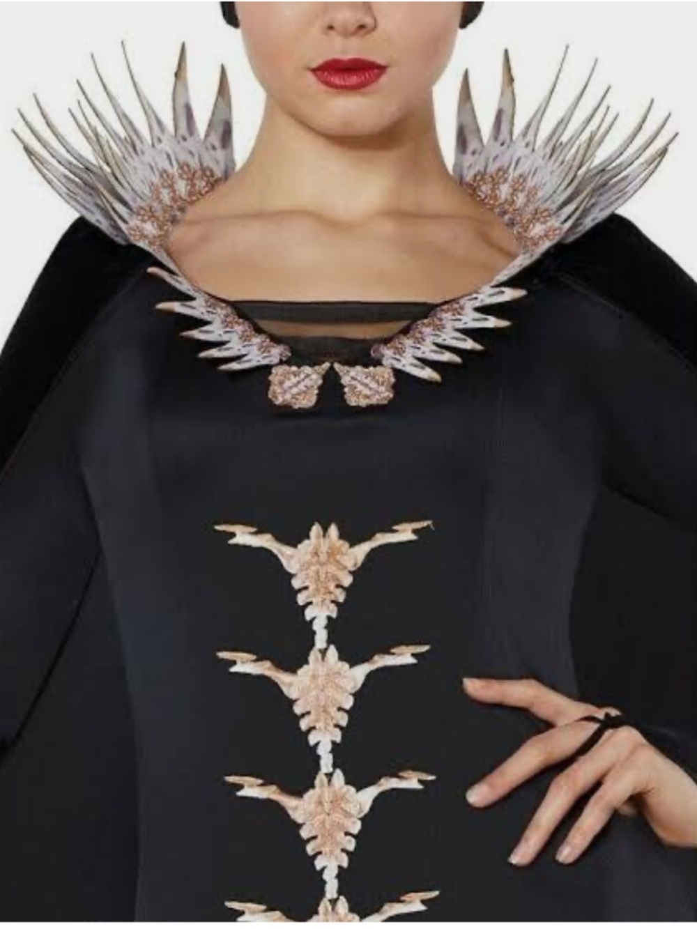 Spirit Halloween Disney Maleficent Costume Dress Black Size Small